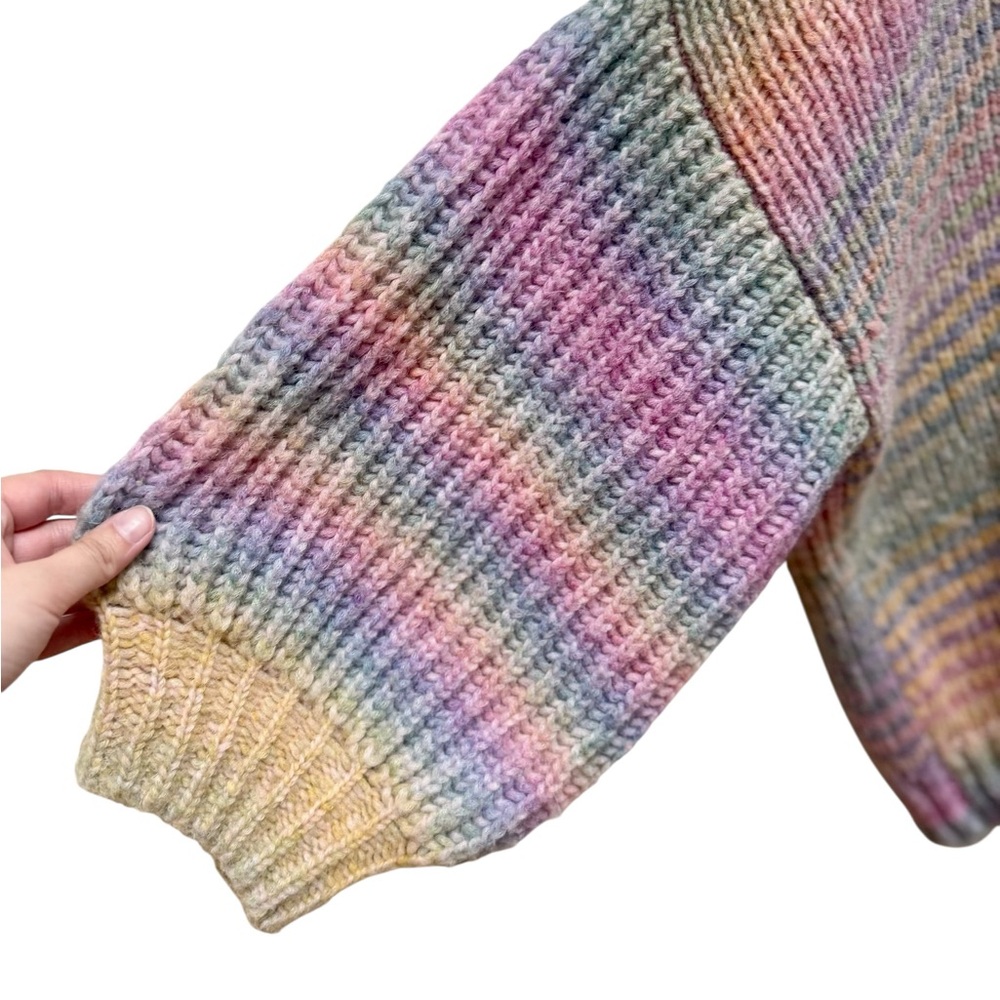 LoveShackFancy Alpaca & Mohair Rio Rainbow Pullover Sweater - Picture 10 of 13
